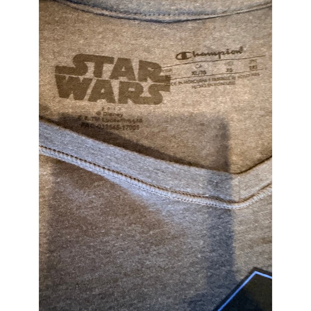 runDisney Star Wars Dark Side 2017 Challenge 19.3 Finisher Shirt Gray Women’s XL - Picture 3 of 5